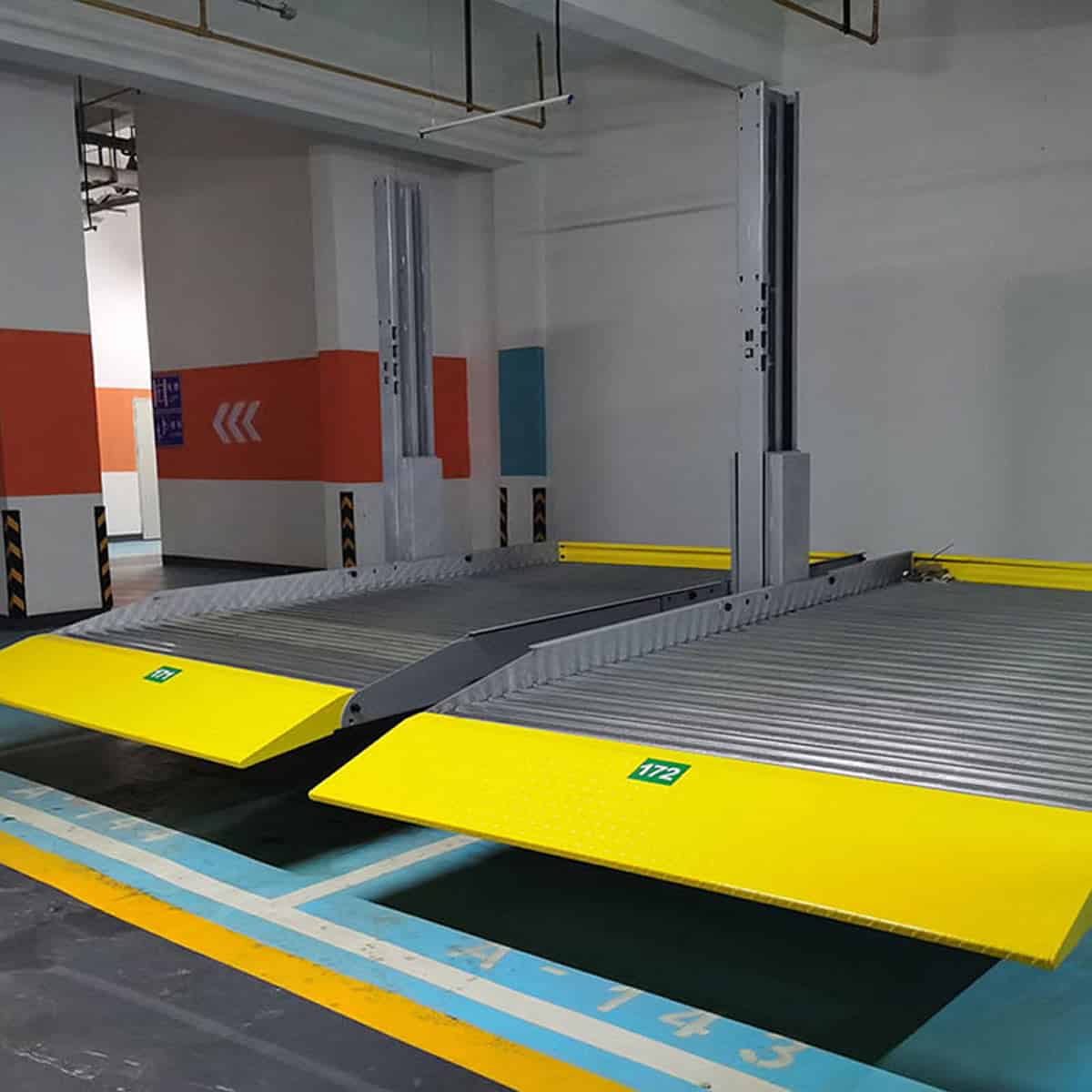 2層立體車庫(kù)停車設(shè)備出租